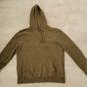 Green hoodie